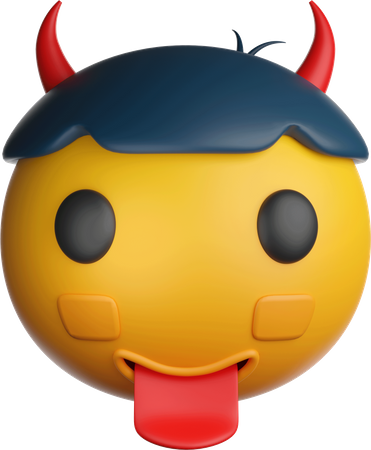 Emoji del diablo  3D Icon