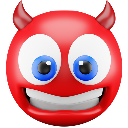 Emoji do diabo  3D Icon