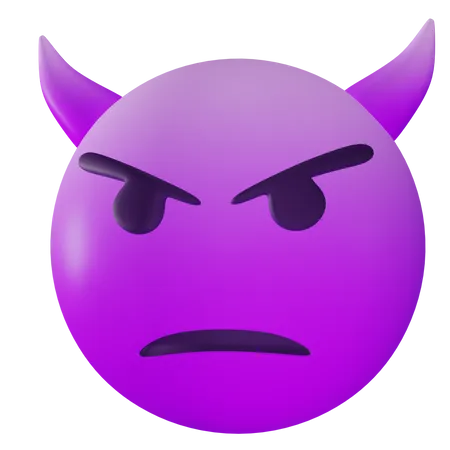 Emoji do diabo  3D Icon