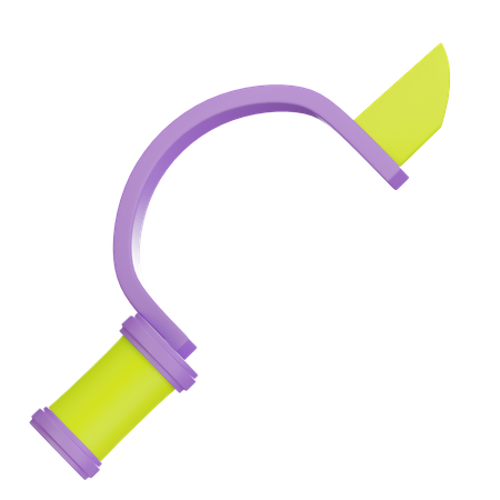 Diadema de cuchillo  3D Icon