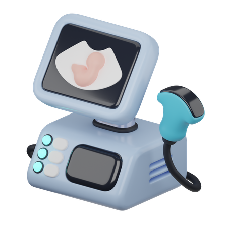 Diagnostic échographique  3D Icon
