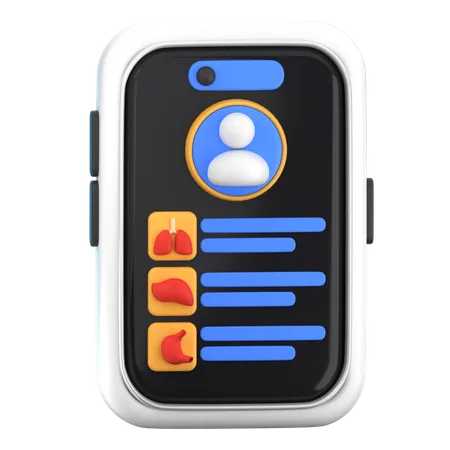 Diagnostic en ligne  3D Icon