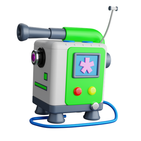 Diagnostic Machine  3D Icon