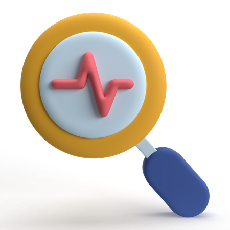 Diagnóstico  3D Icon