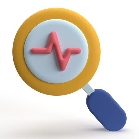 Diagnóstico  3D Icon
