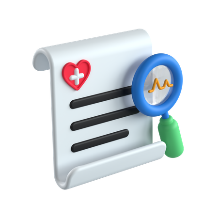 診断  3D Icon