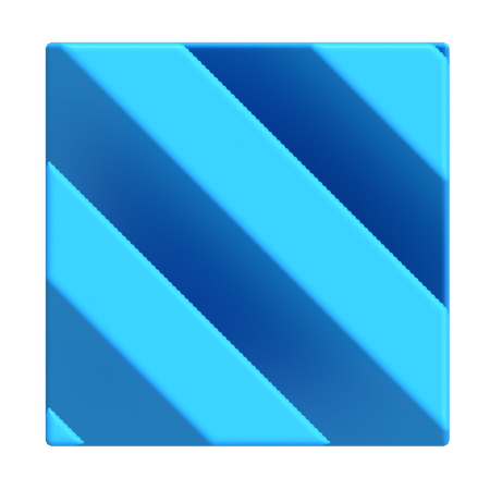 Diagonale Form  3D Icon