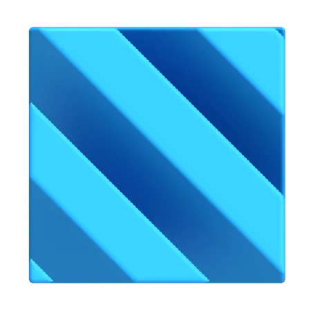 Diagonale Form  3D Icon