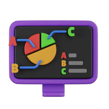 Diagram  3D Icon