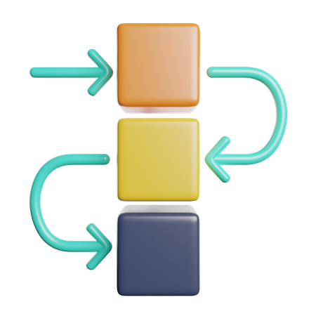 Diagram  3D Icon