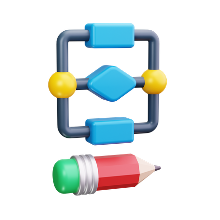 Diagram  3D Icon