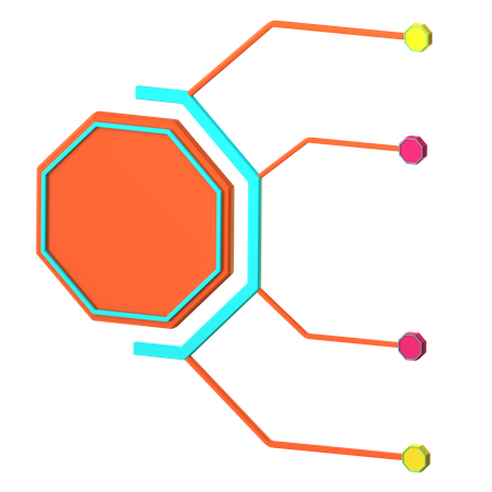 Diagram  3D Icon