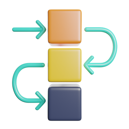 Diagram  3D Icon