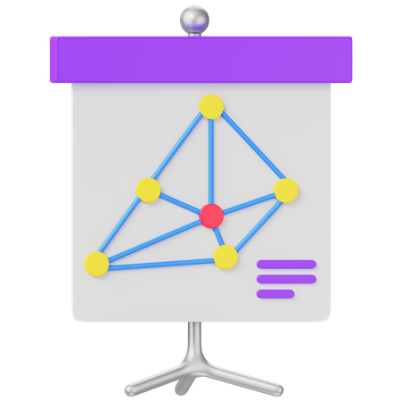 Diagram Presentation  3D Icon