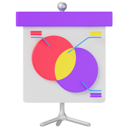 Diagram Presentation  3D Icon