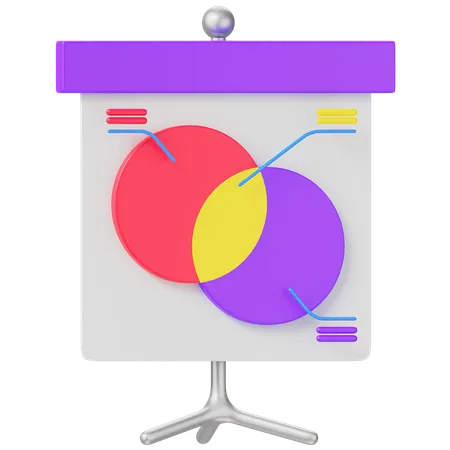 Diagram Presentation  3D Icon