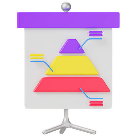 Diagram Presentation  3D Icon