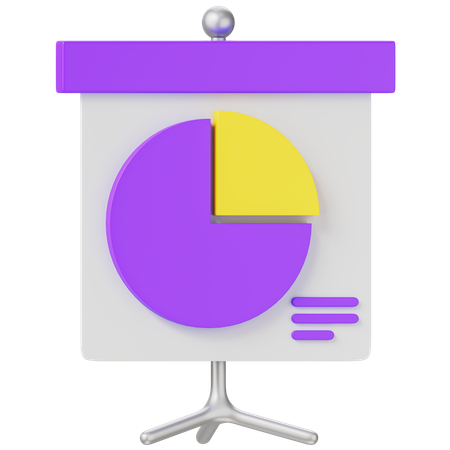 Diagram Presentation  3D Icon