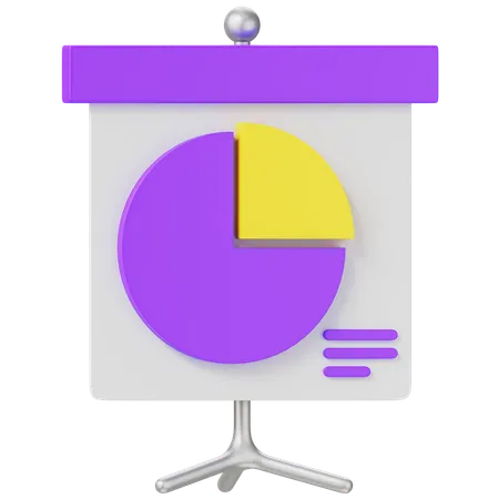 Diagram Presentation  3D Icon