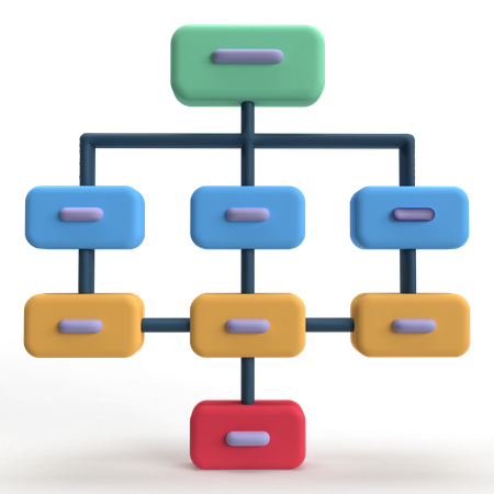 Diagrama  3D Icon