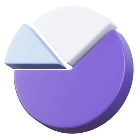 Diagrama circular  3D Icon