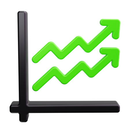 Gráfico de dispersión  3D Icon