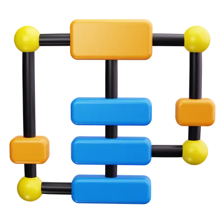 Diagrama esquemático  3D Icon