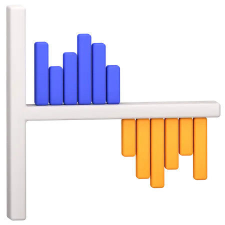 Gráfico de gantt  3D Icon