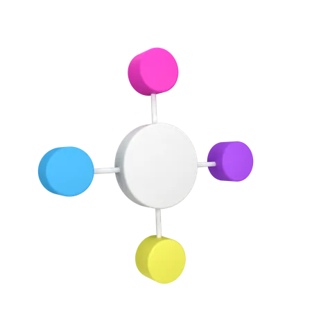 Diagrama gráfico  3D Icon