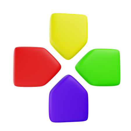 Diagrama satistico  3D Icon