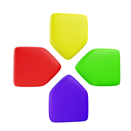 Diagrama satistico  3D Icon