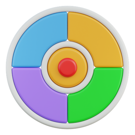 Diagramm  3D Icon