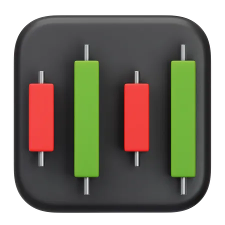 Diagramm  3D Icon