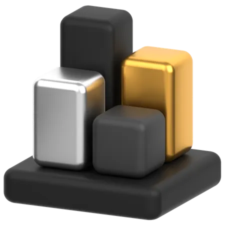 Diagramm  3D Icon