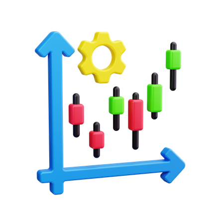 Diagramm  3D Icon