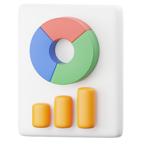 Diagramm  3D Icon