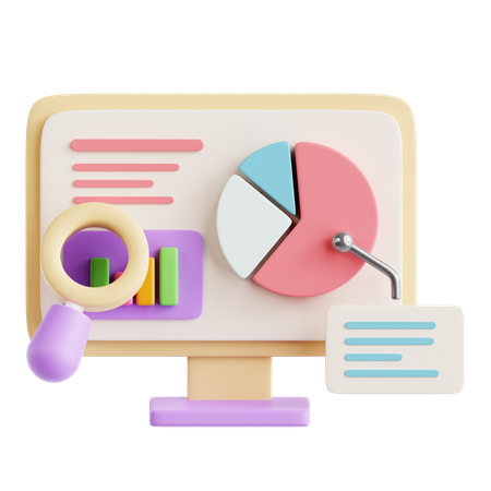 Diagramm  3D Icon