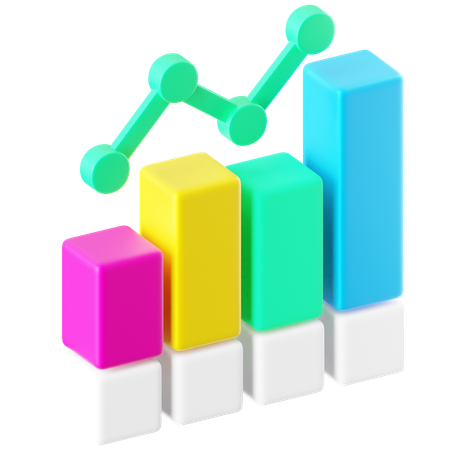 Diagramm  3D Icon