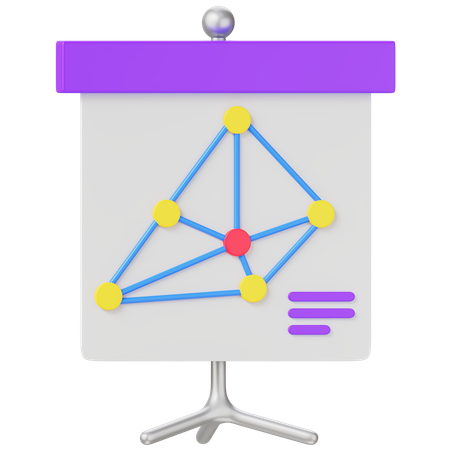 Diagrammdarstellung  3D Icon