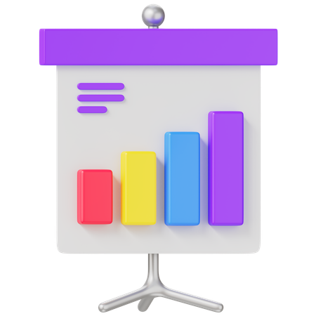 Diagrammdarstellung  3D Icon