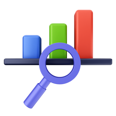 SEO-Diagramm  3D Icon