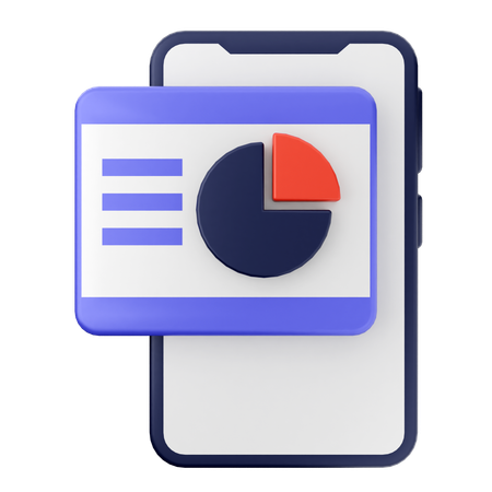 SEO-Diagramm  3D Icon