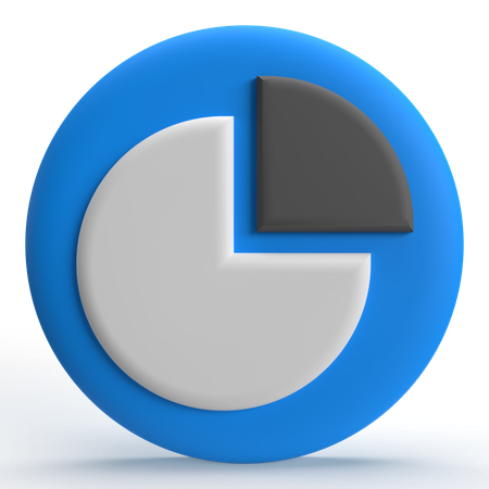 Diagramme circulaire  3D Icon