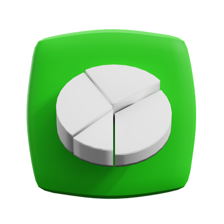 Diagramme circulaire  3D Icon