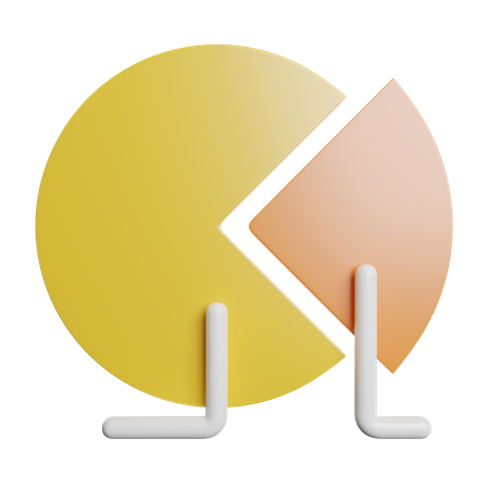 Diagramme circulaire  3D Icon