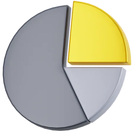 Diagramme circulaire  3D Icon