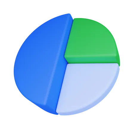 Diagramme circulaire  3D Icon