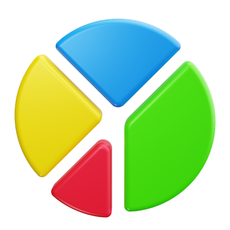 Diagramme circulaire  3D Icon