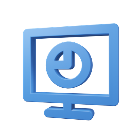 Diagramme circulaire  3D Icon