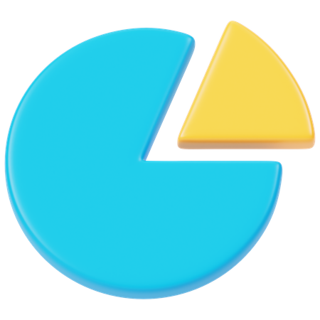 Diagramme circulaire  3D Icon